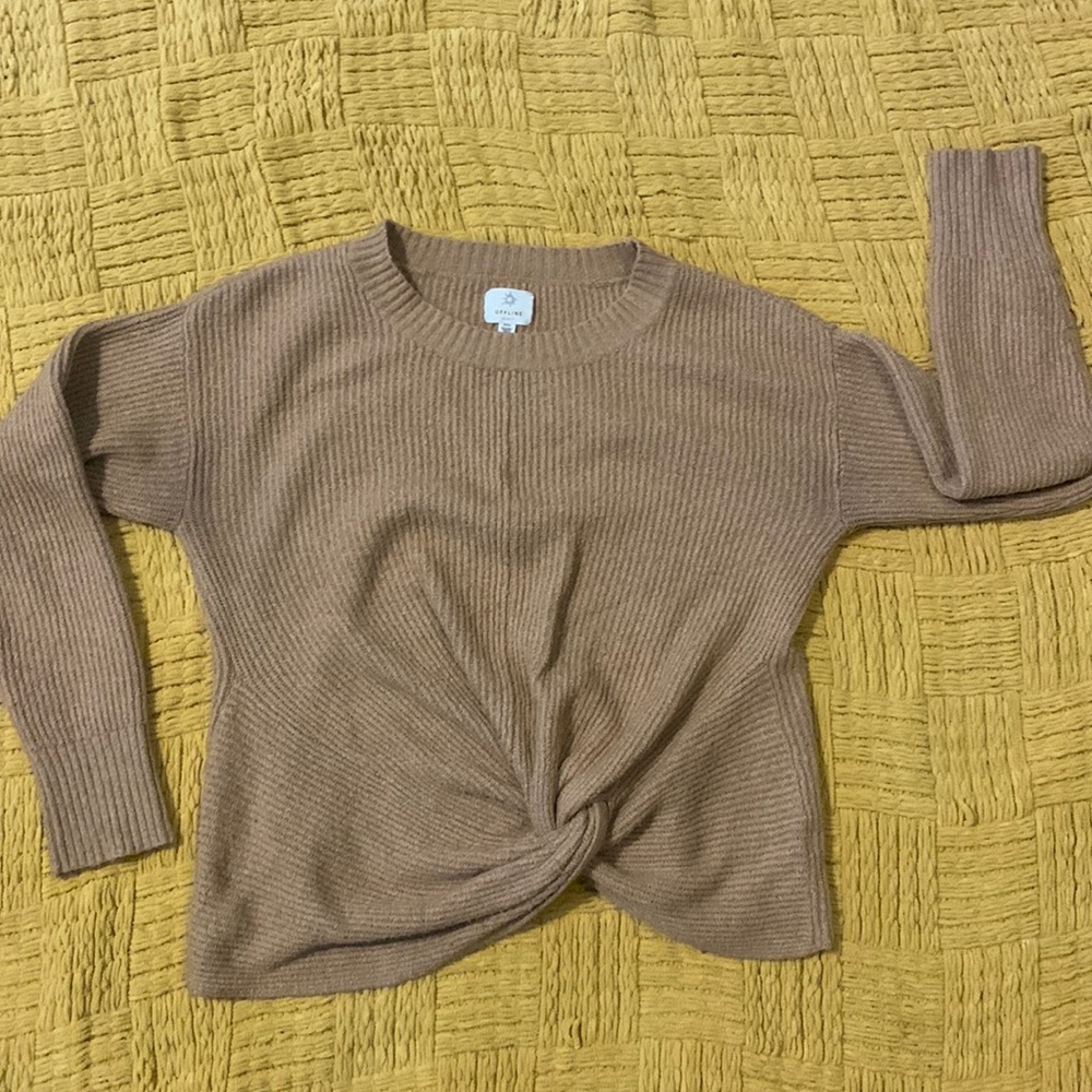 ✨ 3/$15 or 5/$20 ✨ Aerie offline knot sweater